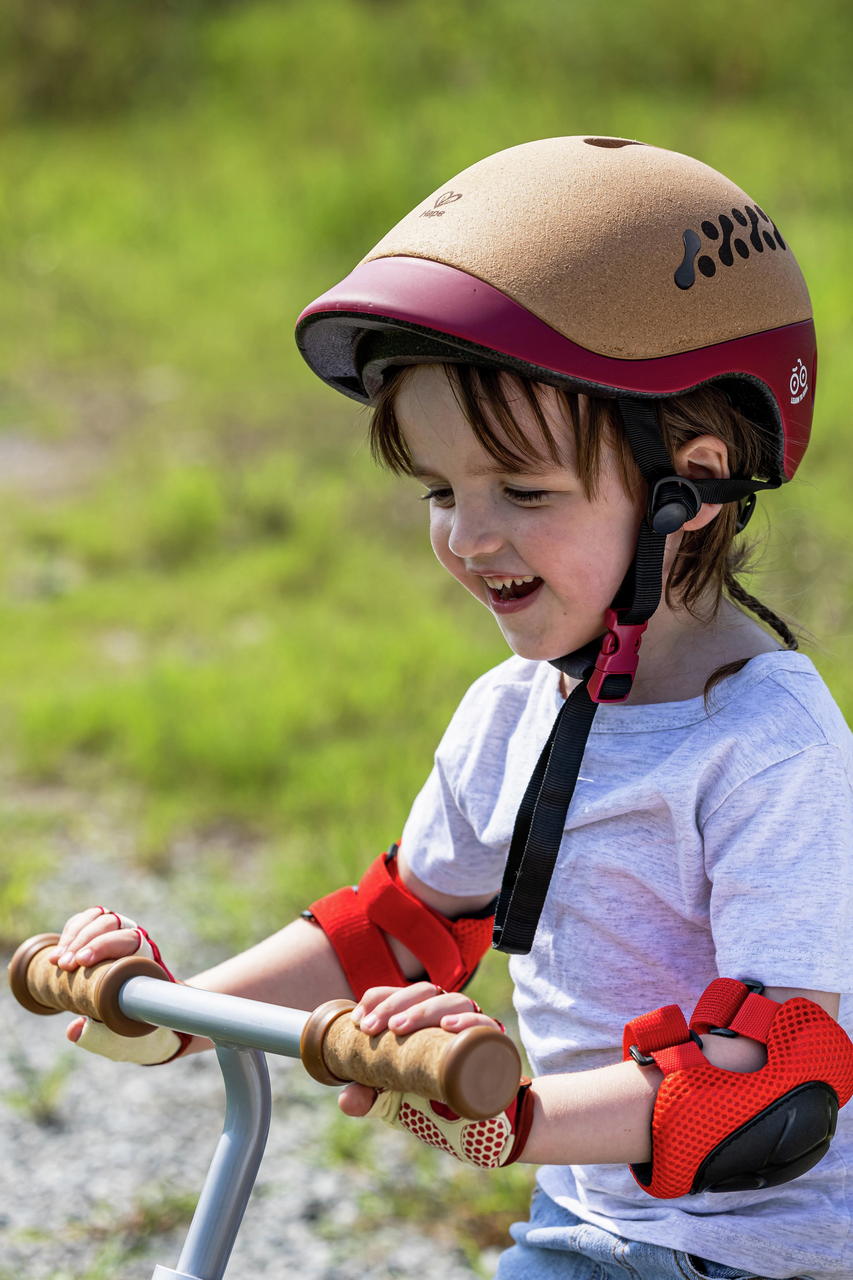 Cork Safety Helmet, Red