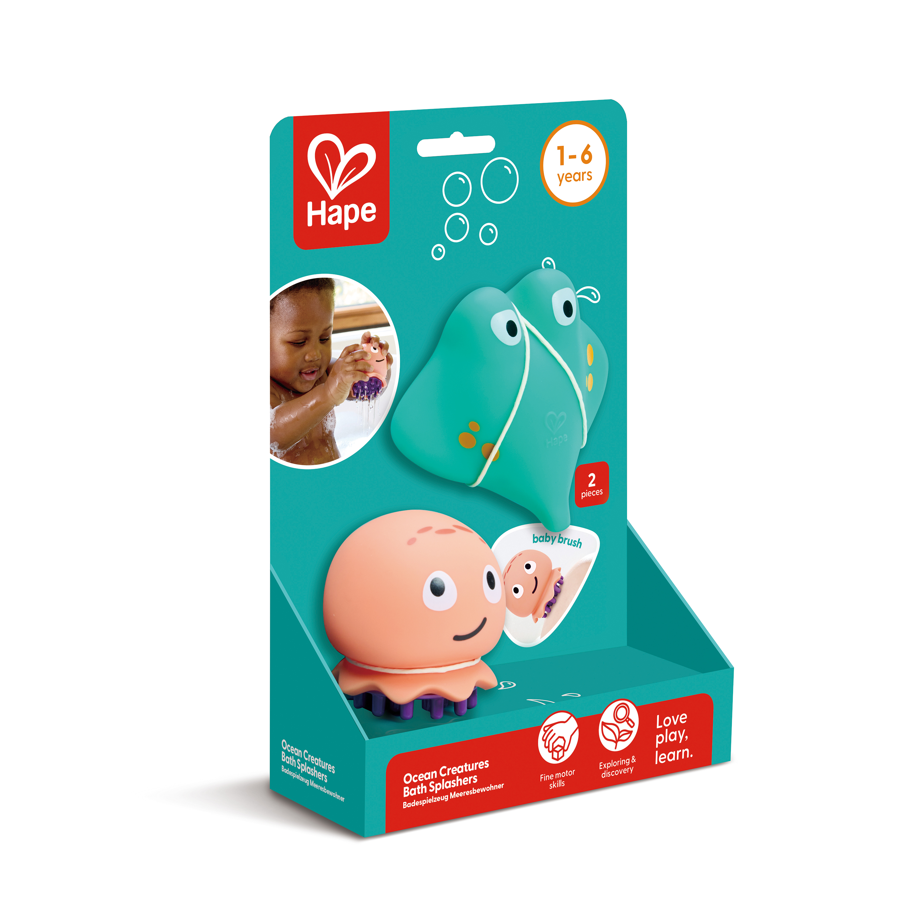 Ocean Creatures Bath Splashers