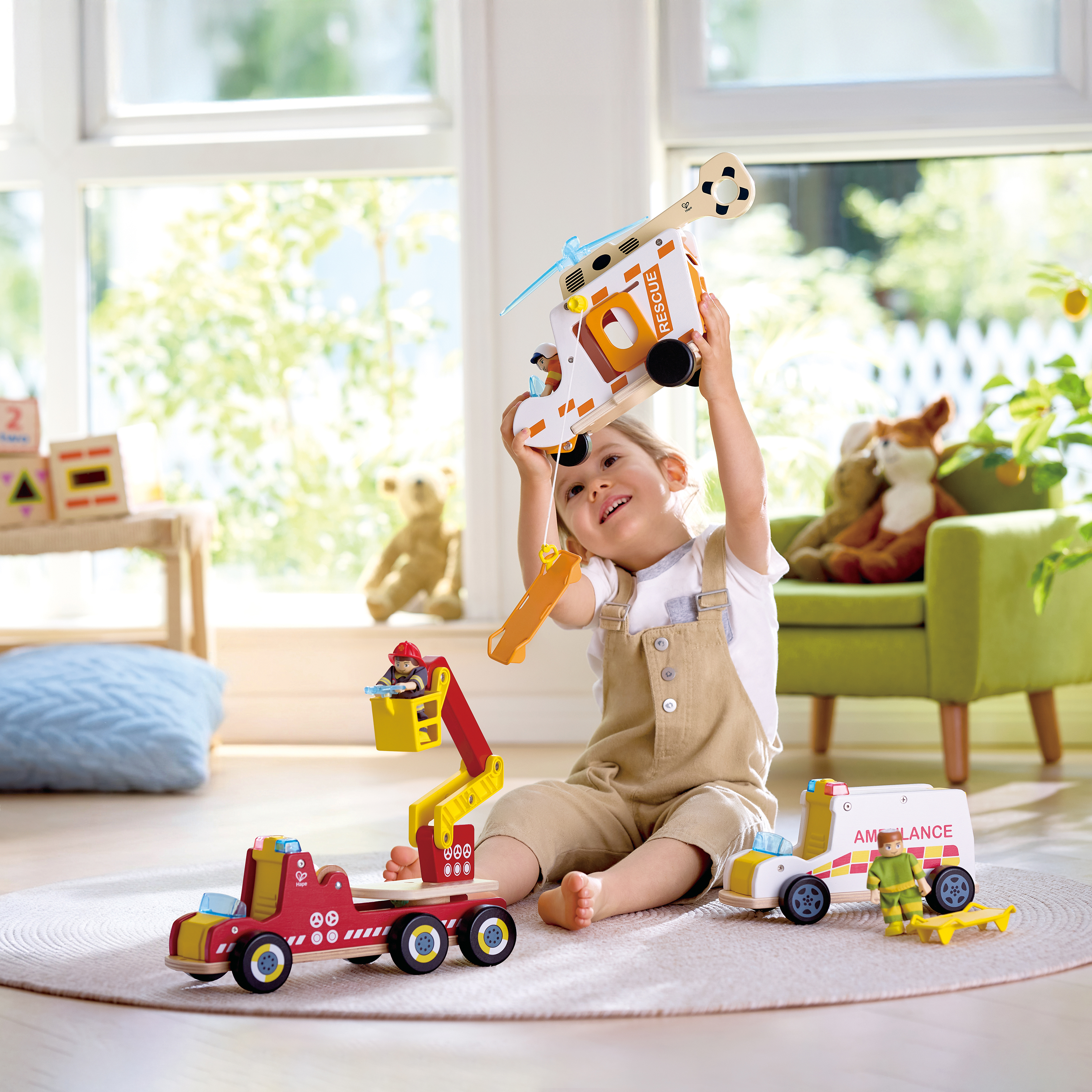To the Rescue' Helicopter Set