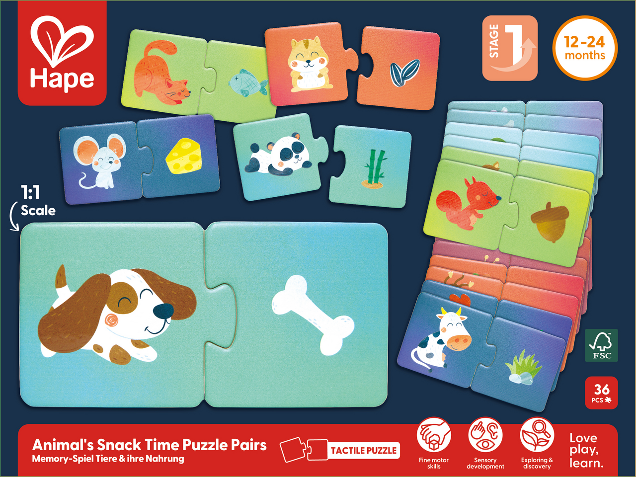 Animal's Snack Time Puzzle Pa