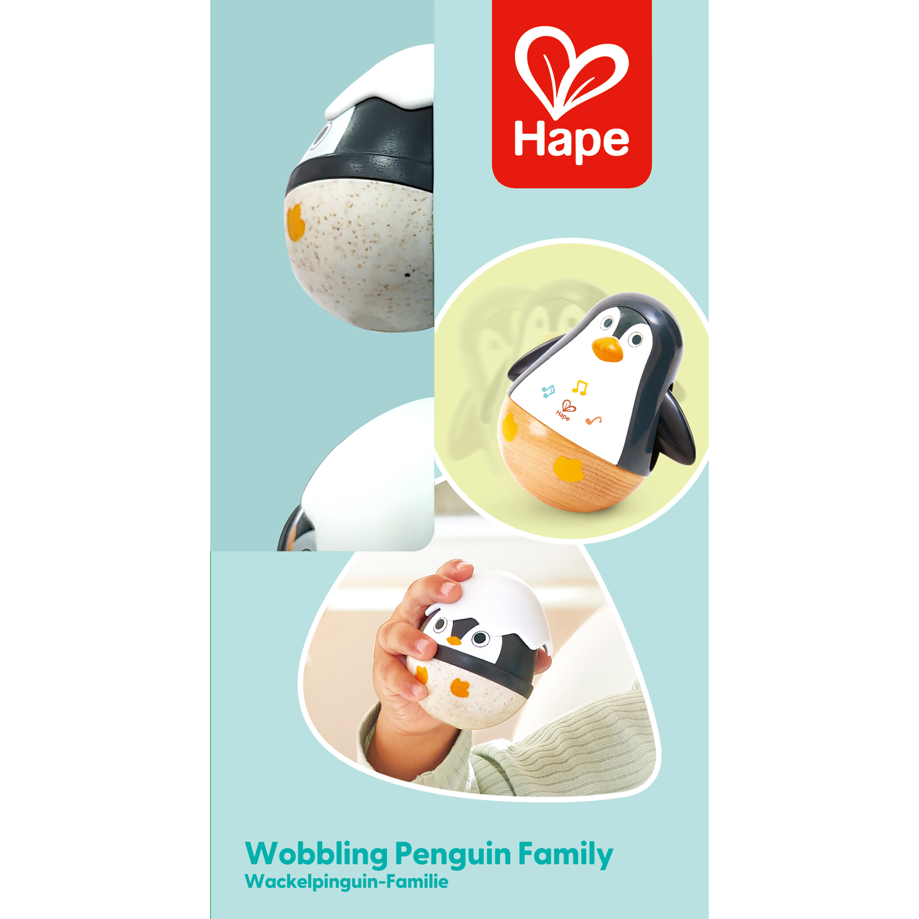 Familia de Pingüinos Tambaleantes