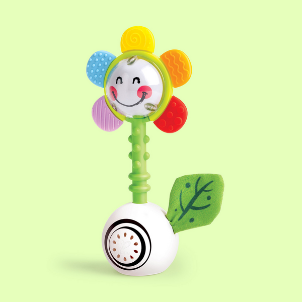 Sonajero de Flor Agita y Brilla Sonajero de Flor Agita y Brilla