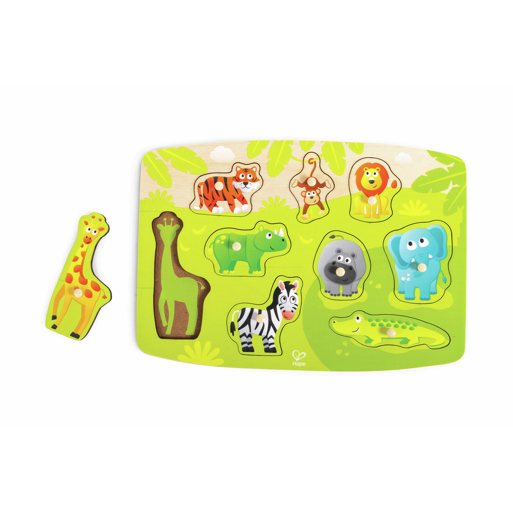 Puzle de la Jungla con Pinzas Puzle de la Jungla con Pinzas