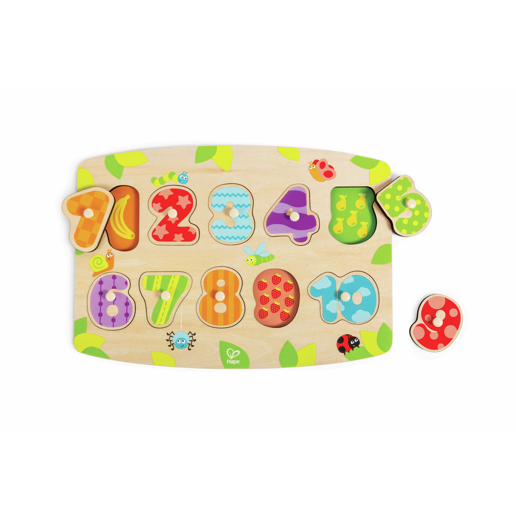 Puzle de Números con Pinzas Puzle de Números con Pinzas